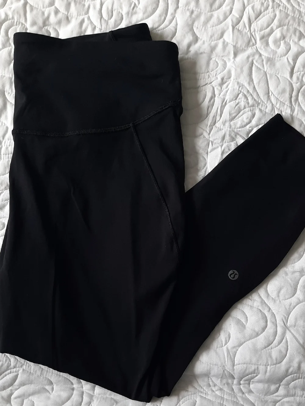 lululemon athletica Black Leggings with Size Tag - Picture 1 of 5